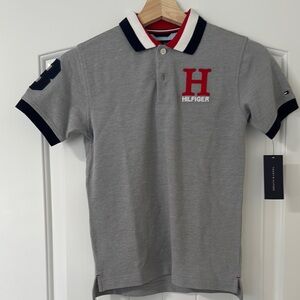 Tommy Hilfiger Gray Polo Shirt for Kids
